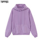 toppies Womens Tracksuits Hooded Sweatshirts 2021 Autumn Winter Fleece Oversize Hoodies Solid Pullovers Jackets Unisex Couple