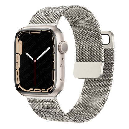 Strap For Apple watch Band 44mm 40mm 38mm 42mm Accessories Magnetic Loop smartwatch bracelet iWatch serie 3 4 5 6 se 7 45mm 41mm