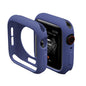 Soft Silicone Case for Apple Watch 7 45mm 6 SE 5 4 3 42MM 38MM Cover Protection Shell for iWatch series 7 6 5 40 44 41mm Bumper
