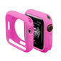 Soft Silicone Case for Apple Watch 7 45mm 6 SE 5 4 3 42MM 38MM Cover Protection Shell for iWatch series 7 6 5 40 44 41mm Bumper