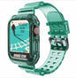 silicone Strap for Apple Watch Band 40mm 44mm 38mm Transparent Correa Sport loop wrist for Iwatch Series 6 se 5 4 3 2 Accesorios