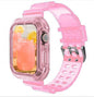 silicone Strap for Apple Watch Band 40mm 44mm 38mm Transparent Correa Sport loop wrist for Iwatch Series 6 se 5 4 3 2 Accesorios