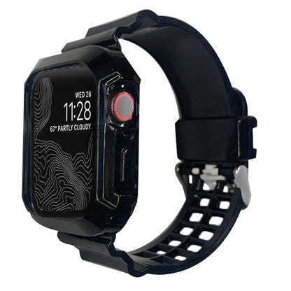 silicone Strap for Apple Watch Band 40mm 44mm 38mm Transparent Correa Sport loop wrist for Iwatch Series 6 se 5 4 3 2 Accesorios